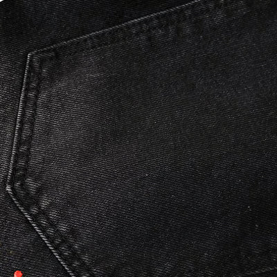 Men's Spring Splash Ink Washed Baggy Wide Leg Denim Jeans