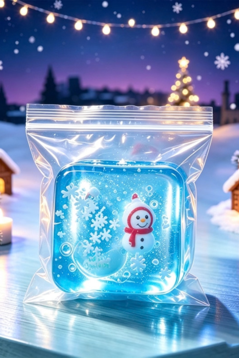 Christmas Magic Crystal Cube Squishy Fidget Toy