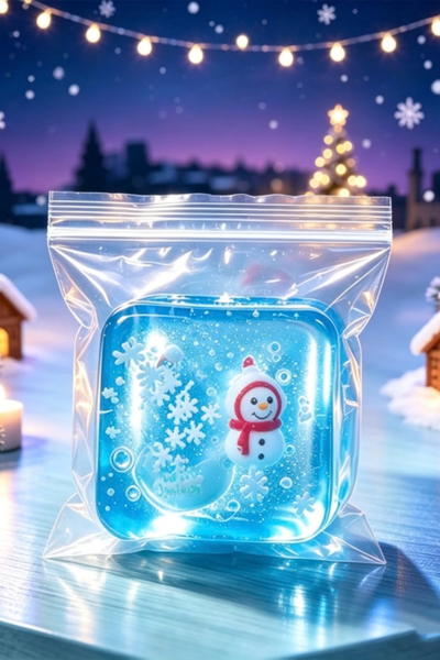 Christmas Magic Crystal Cube Squishy Fidget Toy