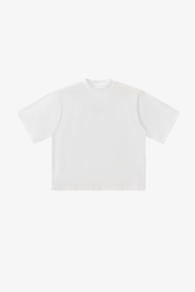 Women's Retro Cotton Drop-Shoulder Solid T-shirt