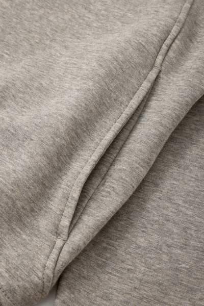 Women Fall Clothing Warm Heathered Half Zip Sweatshirt