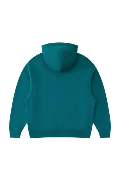 Women's Fall Winter Oversized Solid Kangaroo-Pocket Hoodie