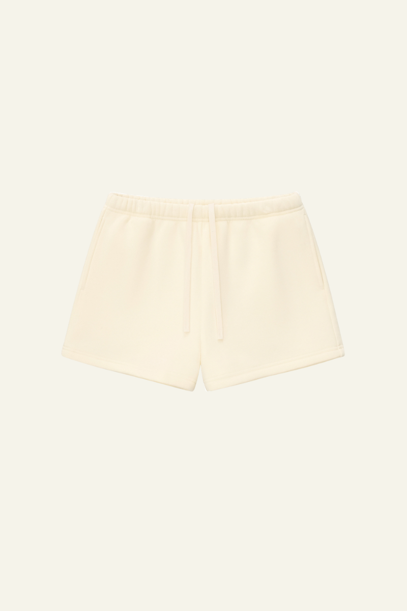 Women's Athletic Solid Dopamine  Shorts