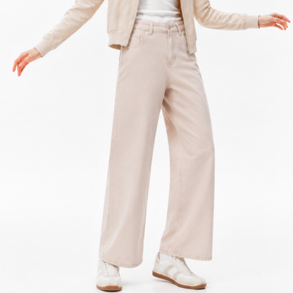 Women's & Unisex High Waist Wide Leg Jeans