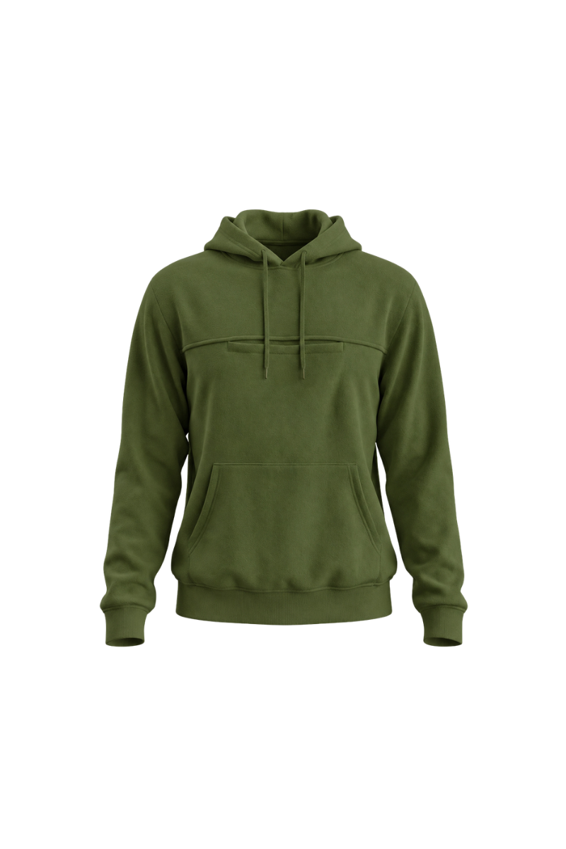 Unisex All Season Double-Pocket Pet Carrier Hoodie