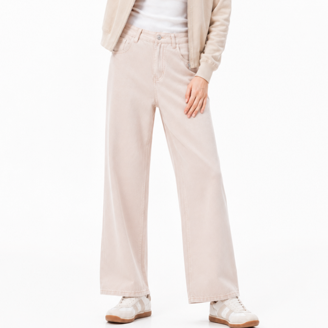 Women's & Unisex High Waist Wide Leg Jeans