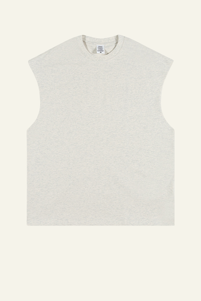 Women's Streetwear Heavyweight Cotton Sleeveless Top