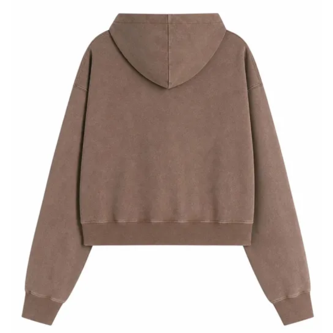 Women's Fall Dazzling-Wash Cropped Pullover Hoodie