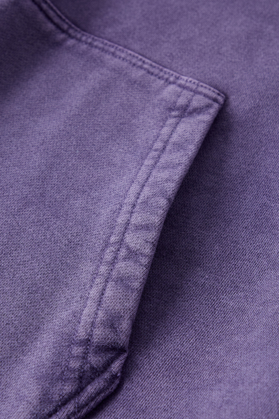 Women Fall 100% Cotton Wax Washed Vintage Pocket Hoodie