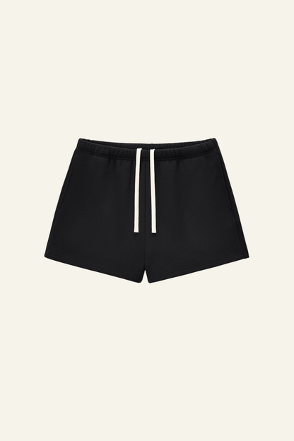Women's Athletic Solid Dopamine  Shorts