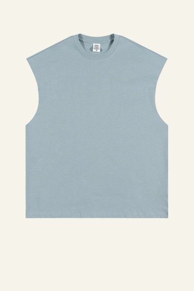 Women's Streetwear Heavyweight Cotton Sleeveless Top