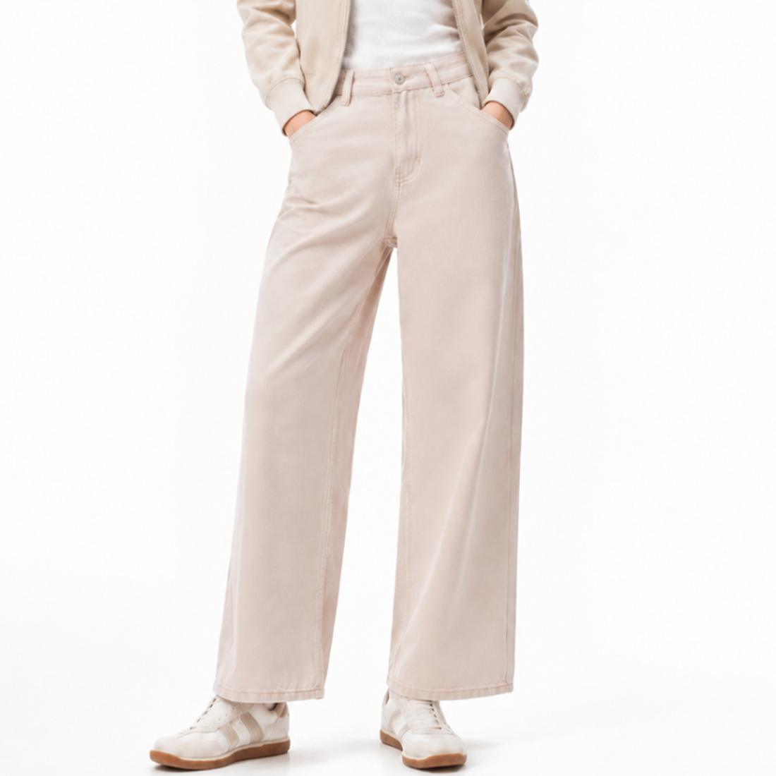 Women's & Unisex High Waist Wide Leg Jeans