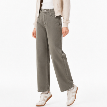 Women's & Unisex High Waist Wide Leg Jeans