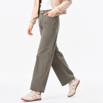 Women's & Unisex High Waist Wide Leg Jeans