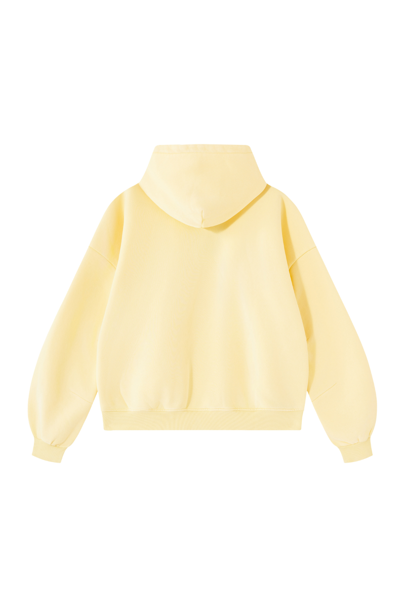 Unisex Fall Clothing Vintage Faded Curved Sleeve Hoodie