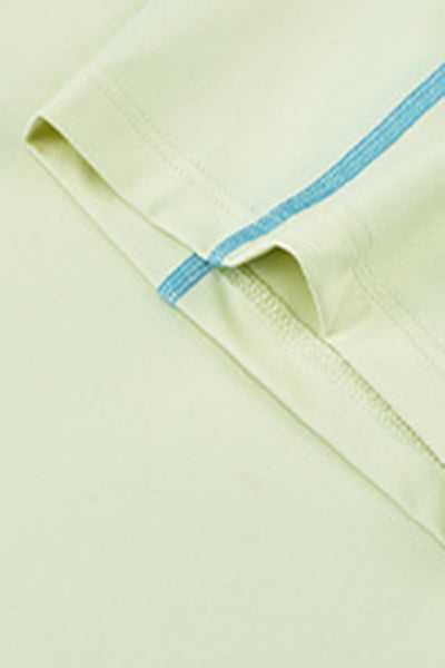 Men's Summer Reflective Contrast Quick-Dry Athletic T-Shirt