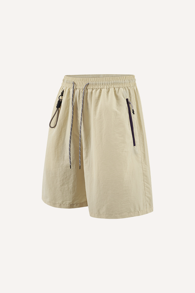Men's Spring Summer Waterproof Zip D-Ring 5" Shorts