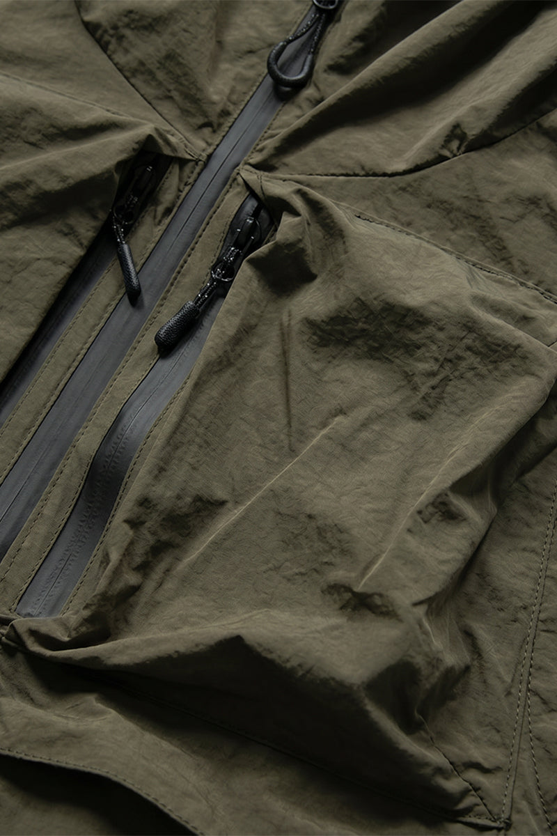 Men's Summer Mountain Multi-Pocket Hooded Utility Vest