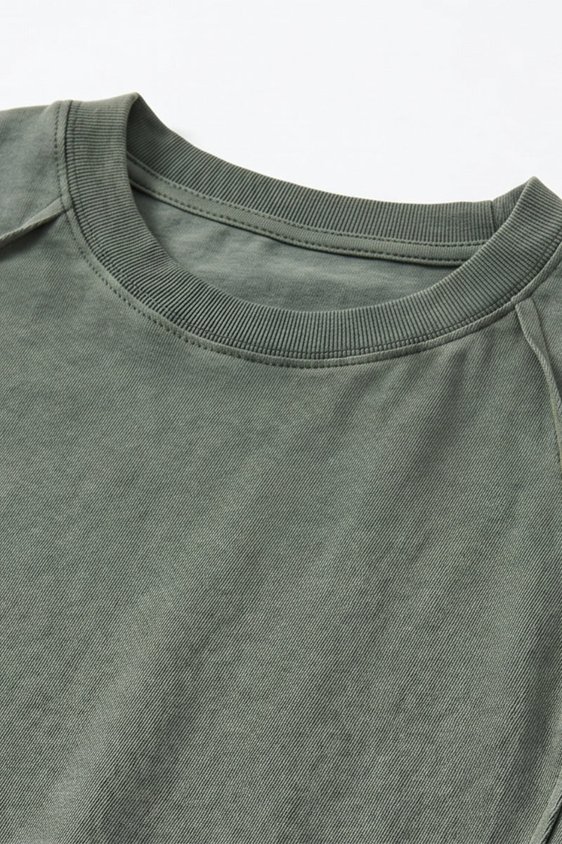 Men's Summer Deconstructed Loose-Seam Streetwear T-Shirt
