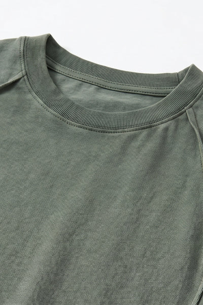 Men's Summer Deconstructed Loose-Seam Streetwear T-Shirt