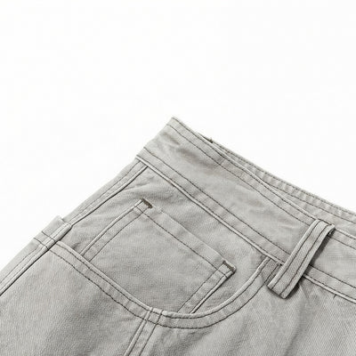 Men's Spring Deconstructed Arc Wide-Leg Pants