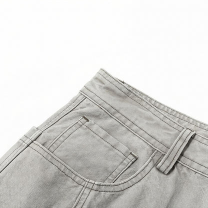 Men's Spring Deconstructed Arc Wide-Leg Pants