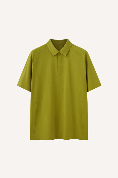 Men's Summer Ultrasonic UPF50+ Quick Dry Collared Tee