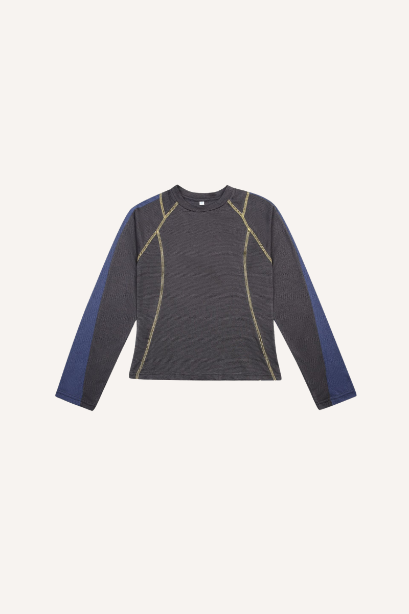 Women's coolmax Outdoor Color Contrast long sleeve T-shirt