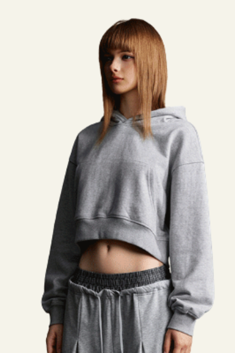 Women's Heavyweight Cropped Hoodie