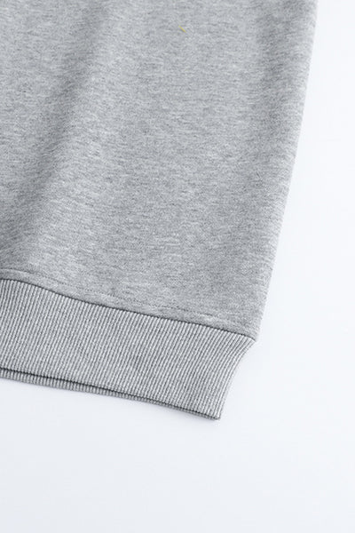 Men's Fall Winter Half-Zip Layered Preppy Sweatshirt