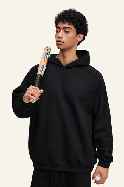 Men's Streetwear Patchwork Hoodie