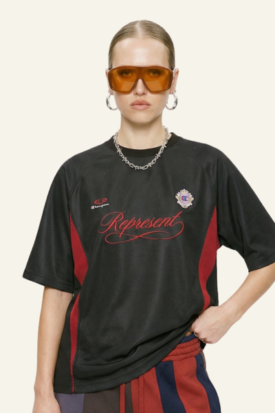 Women's Sportswear Drop Shoulder Color Block T-shirt