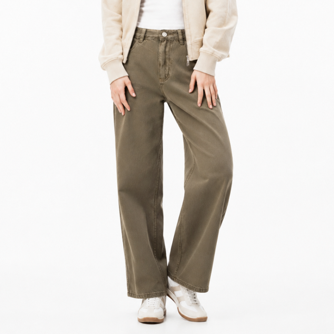 Women's & Unisex High Waist Wide Leg Jeans