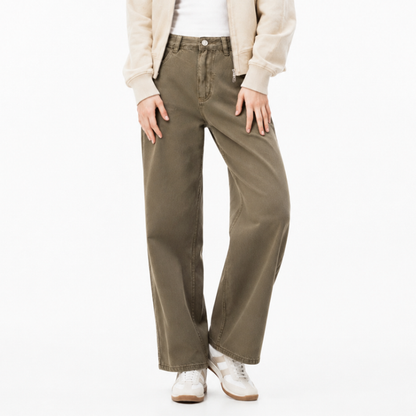 Women's & Unisex High Waist Wide Leg Jeans