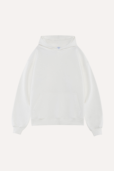 Men's Fall Winter 380g Fleece Hoodie Oversized USA Retro