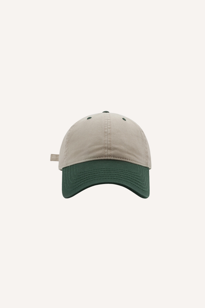 Unisex Colorblock Washed Soft Dad Cap - Street