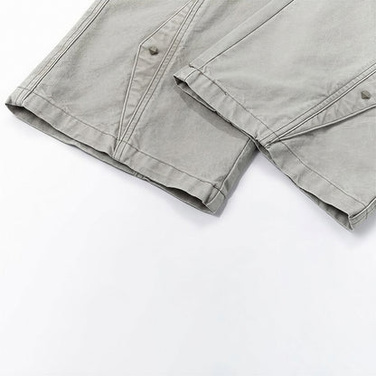 Men's Spring Deconstructed Arc Wide-Leg Pants