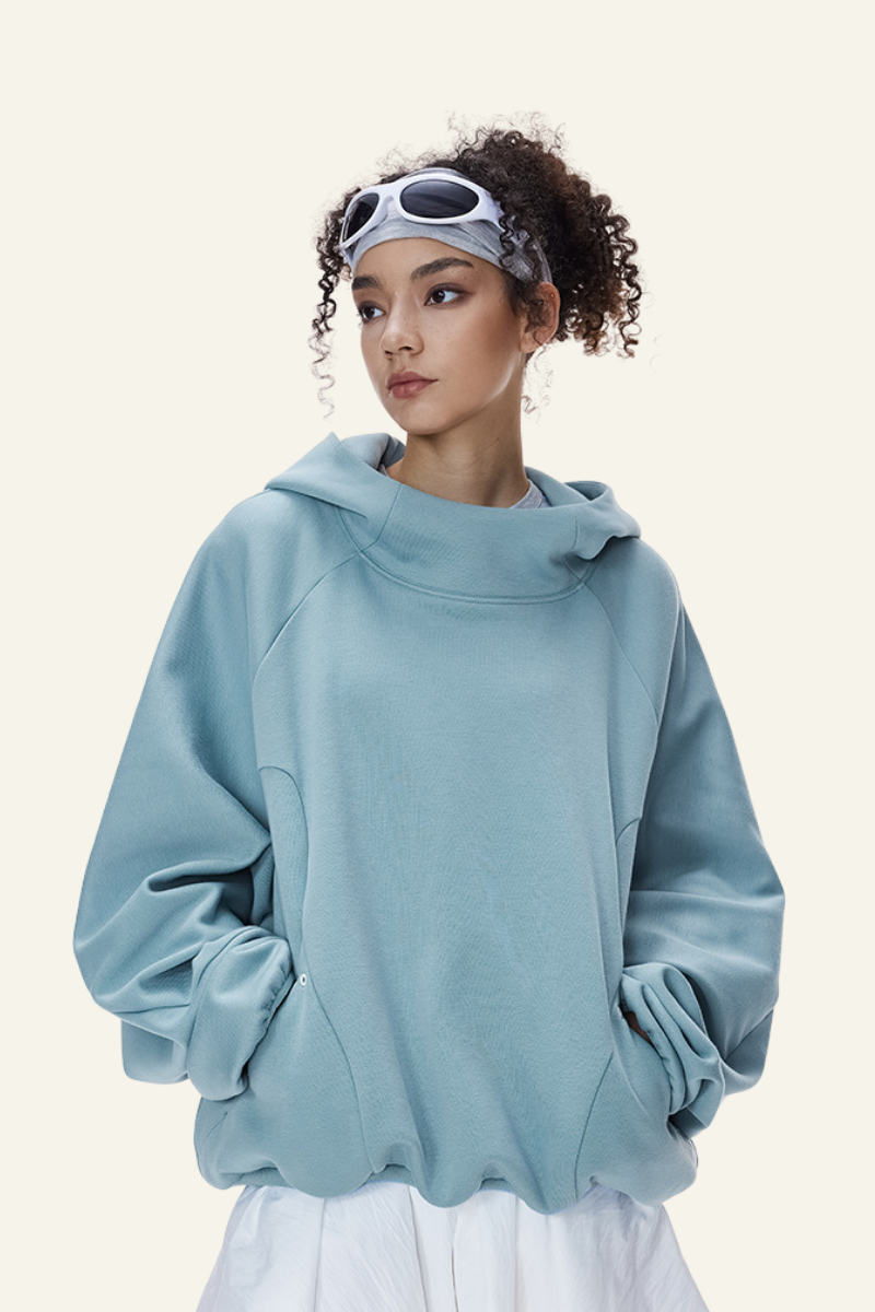 Women's Streetwear Functional Deconstructed Hoodie