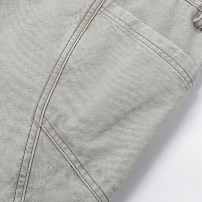 Men's Spring Deconstructed Arc Wide-Leg Pants