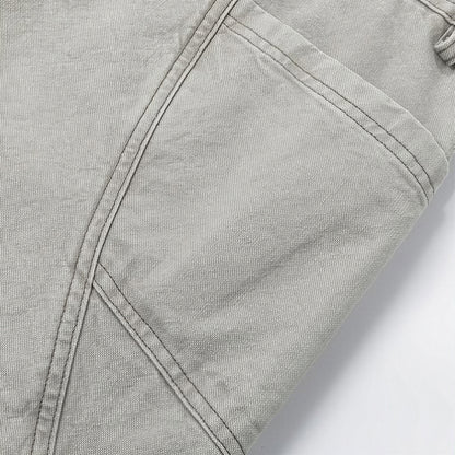 Men's Spring Deconstructed Arc Wide-Leg Pants