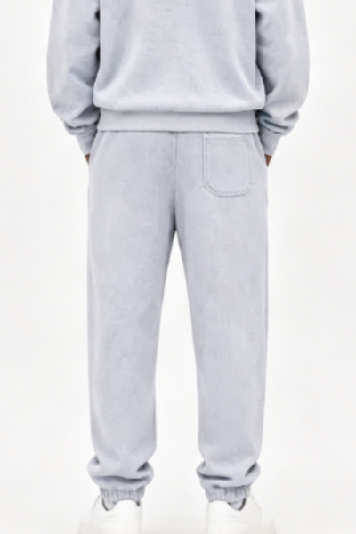 Men Fall 400G Washed Vintage Relaxed Sweatpants