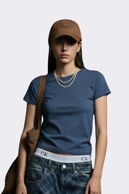 Unisex Spring Summer 220g Cooling Fruit Stretch Tee