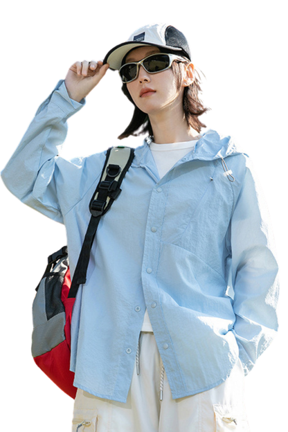 Men's Summer Outdoor UPF50 Loose Sun Shirt