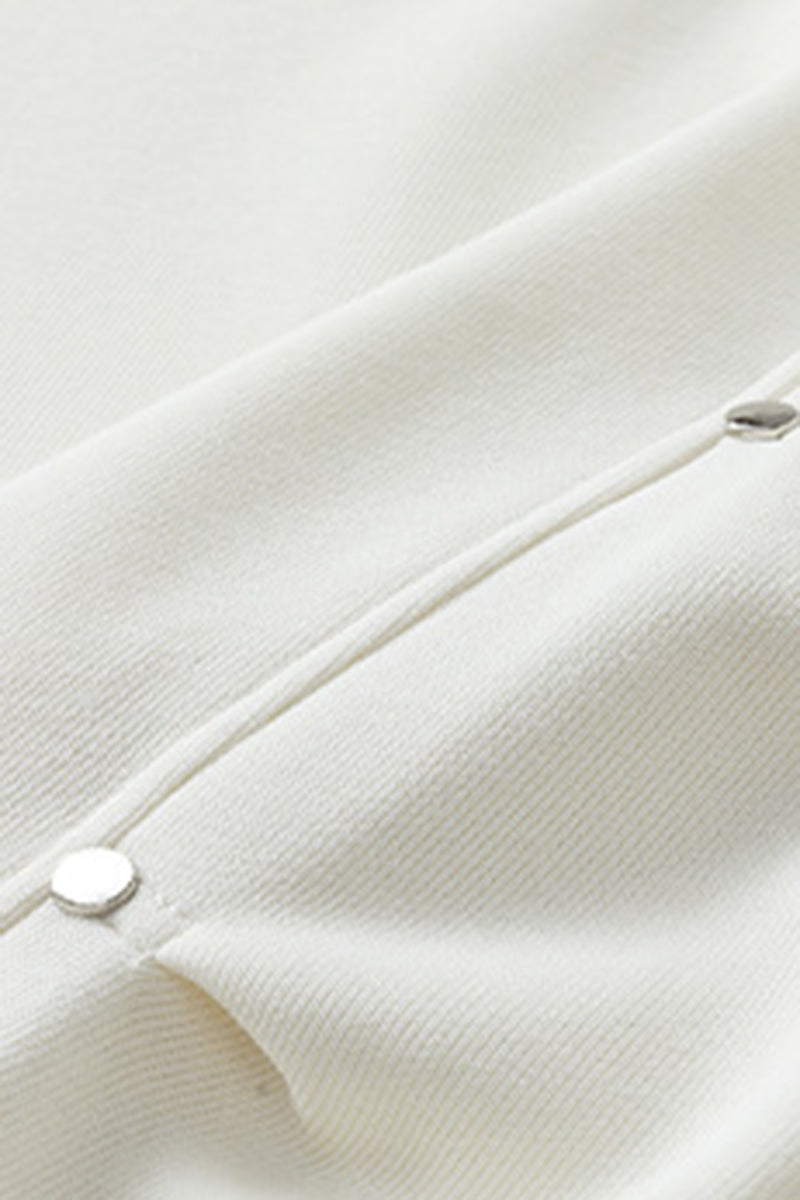 Men's Fall Winter Layered Snap-Button Crewneck Sweatshirt