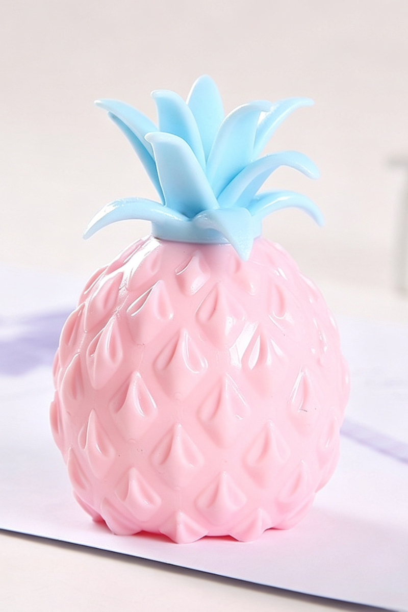 Unisex All Season Pineapple Stress Relief Squishy Toy