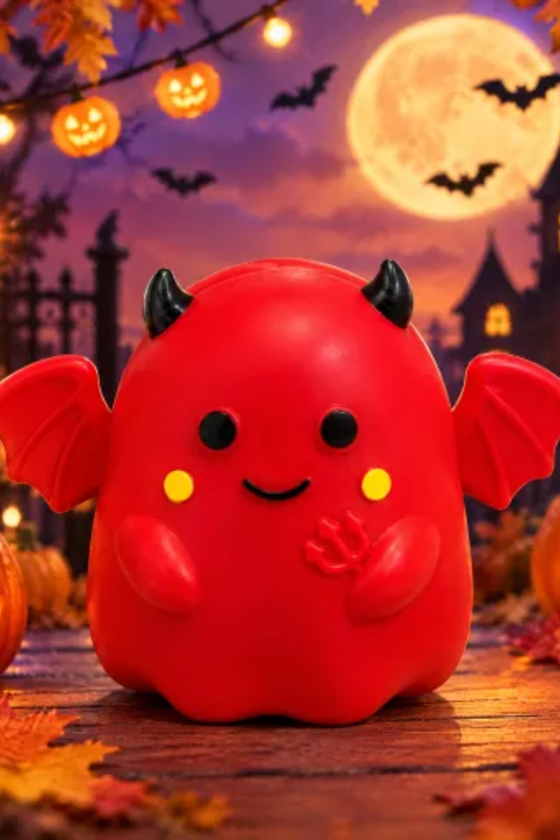 Unisex Fall Halloween Angel Devil Ghost Gift Squishy Toy