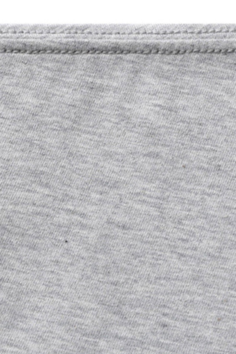 Men's Fall Combed Cotton Solid Crewneck Long-Sleeve T-Shirt