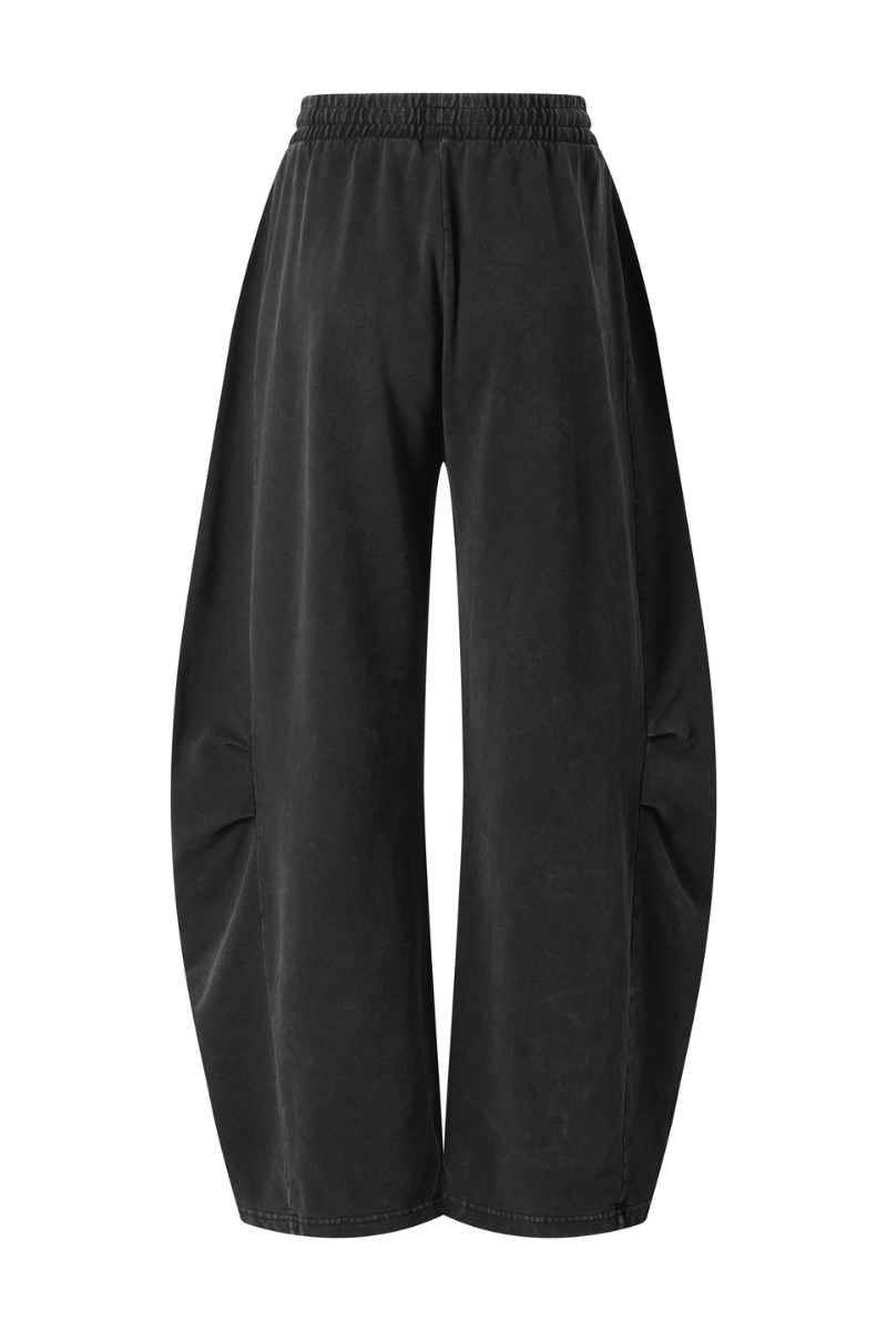 Women's Summer Vintage Washed Cotton Drawstring Cargo Pants