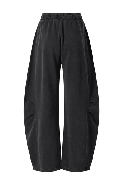 Women's Summer Vintage Washed Cotton Drawstring Cargo Pants