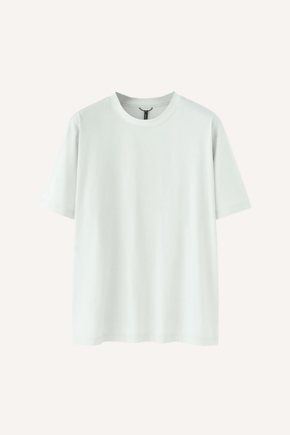 Men's Spring Summer Polyester Solid Crewneck Quick Dry Tee